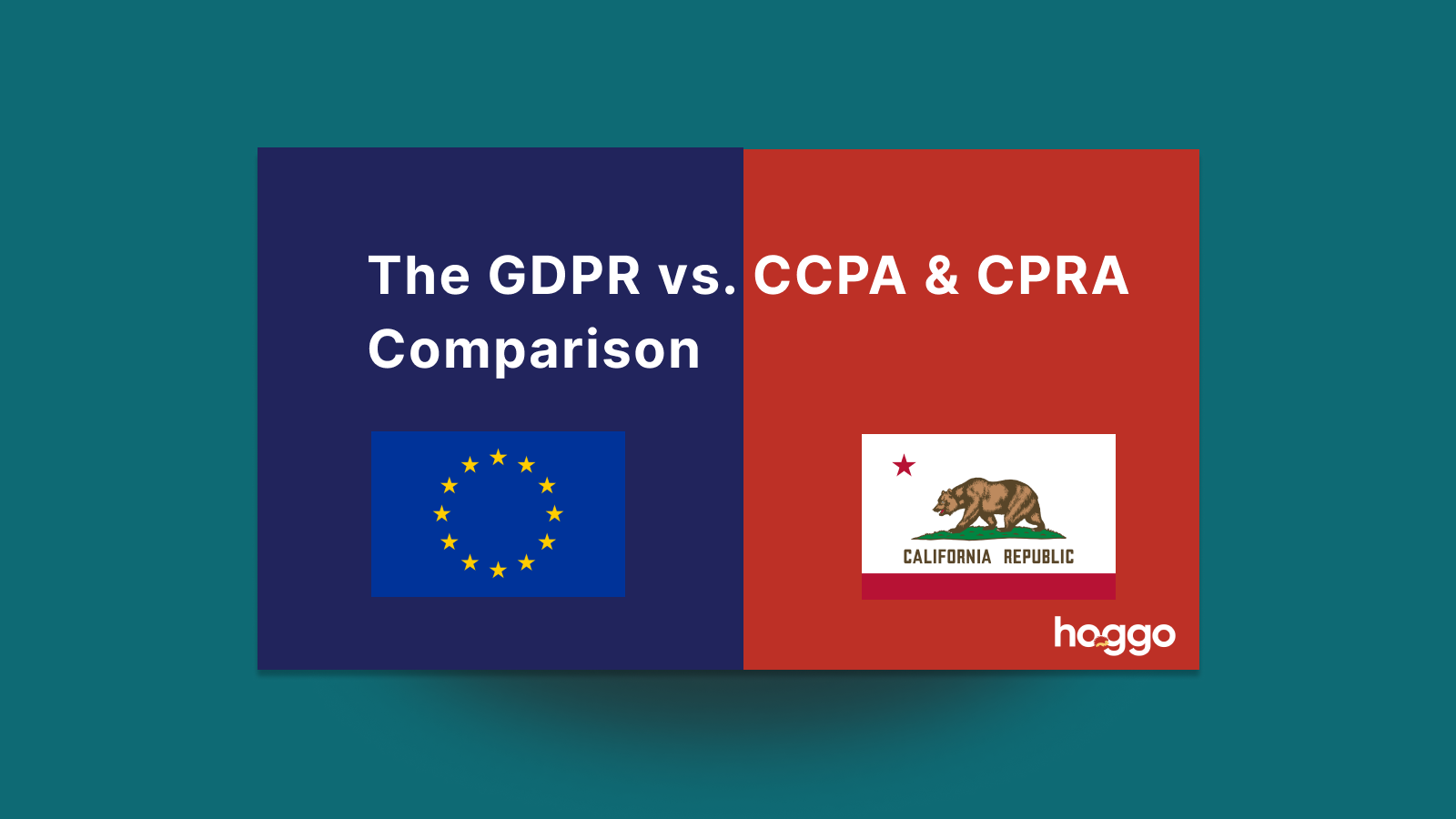 The GDPR vs. CCPA & CPRA Comparison