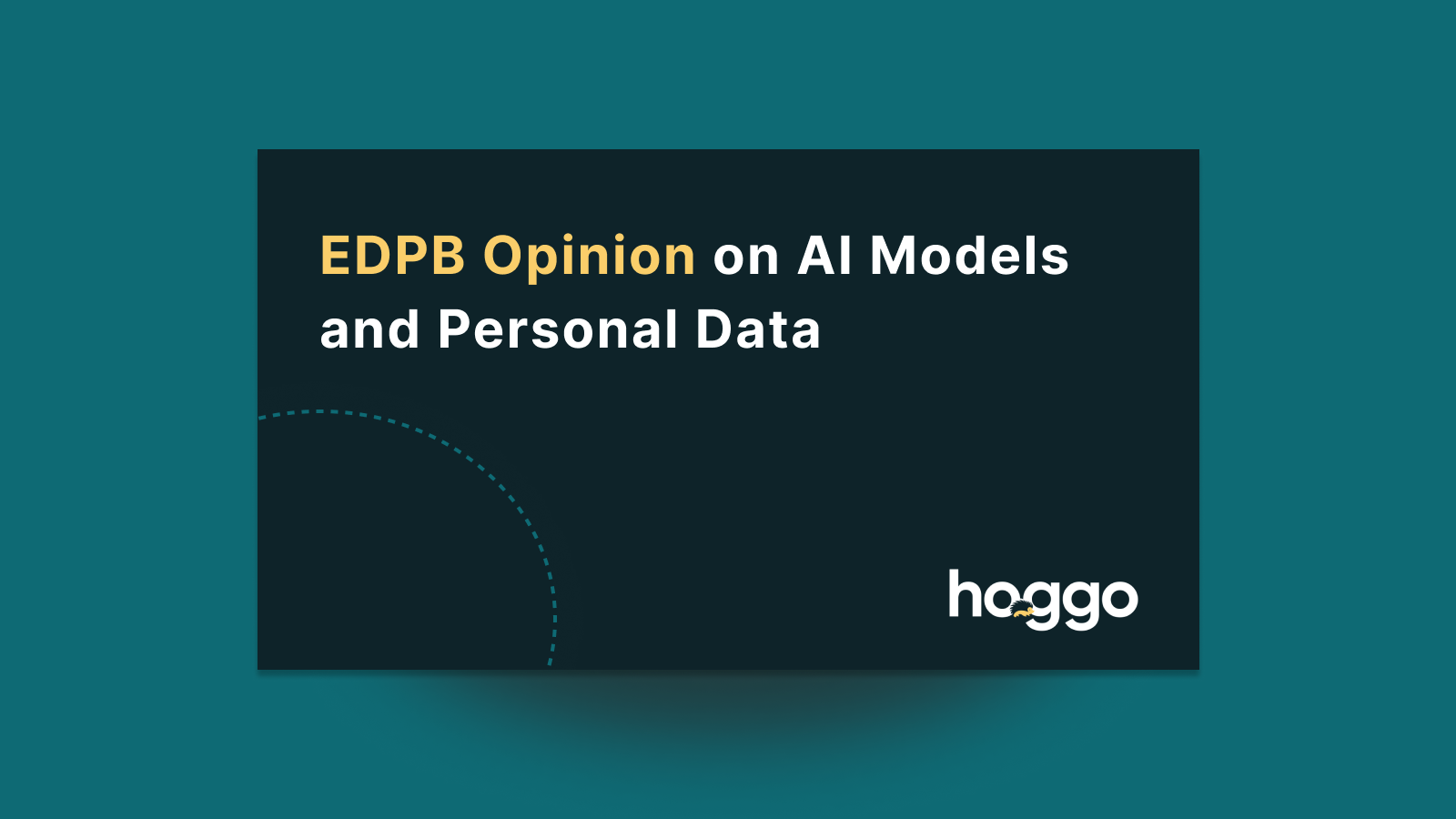 EDPB Opinion on AI Models and Personal Data