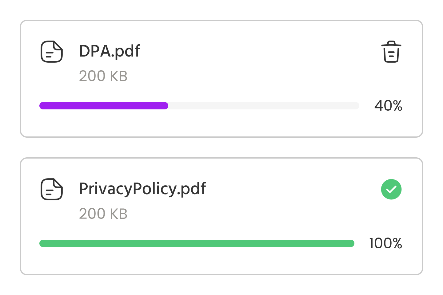 File upload item base