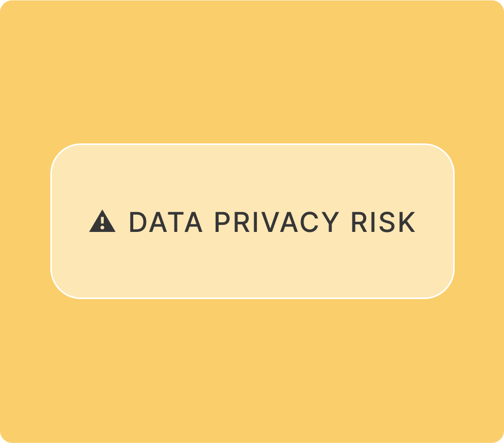 data privacy risk